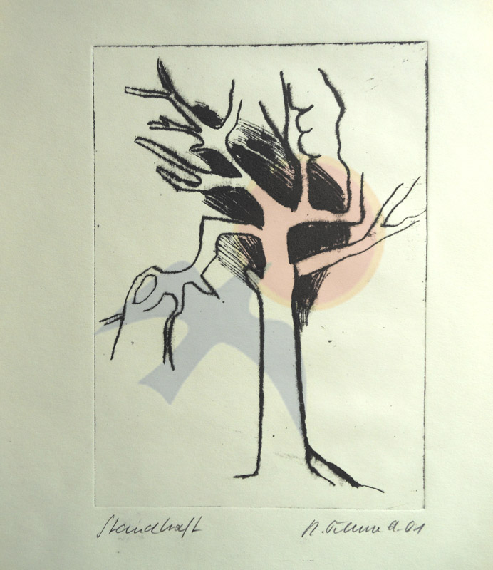 2. Radierung ,,Standhaft,, 2001, 20,7x14 cm (28x20).jpg